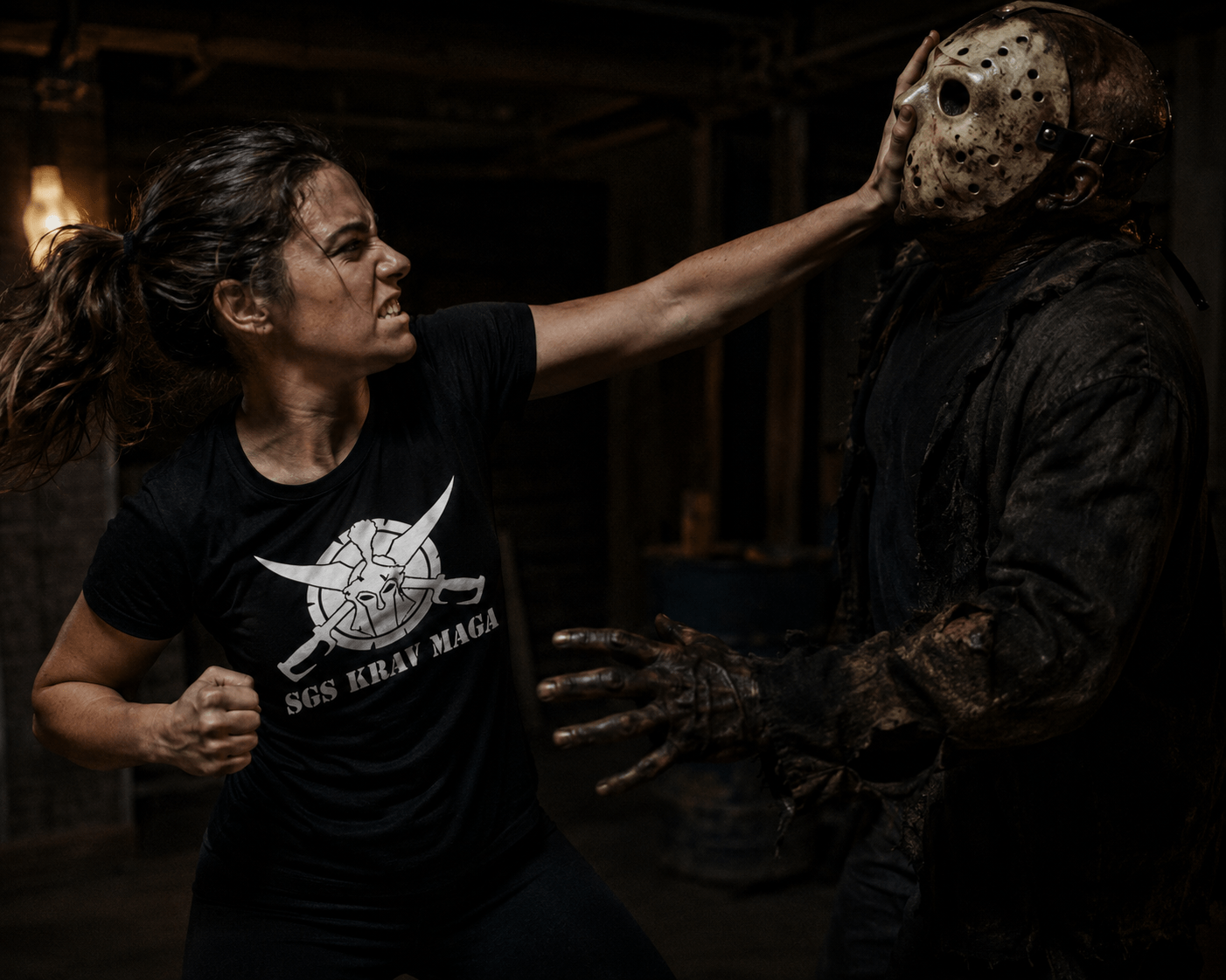 Horror Movie vs Krav Maga